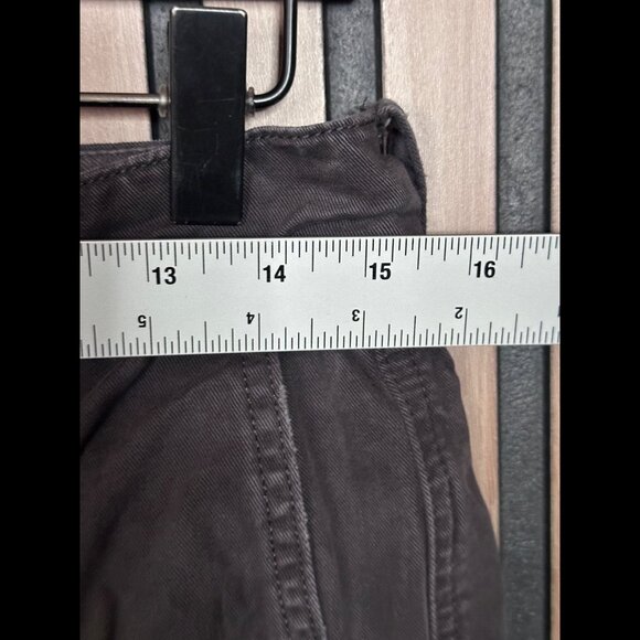 Abercrombie & Fitch Chino Shorts 30 Small Mens Black 8" Inseam - Picture 3 of 7